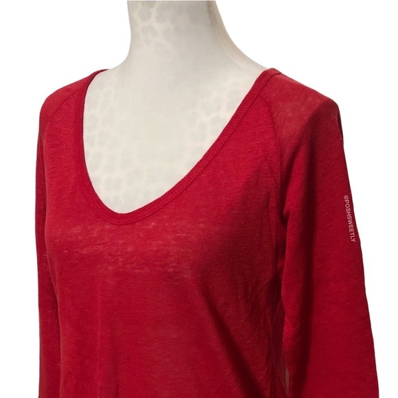 Zara 100% Linen V-Neck Top - Picture 2 of 10